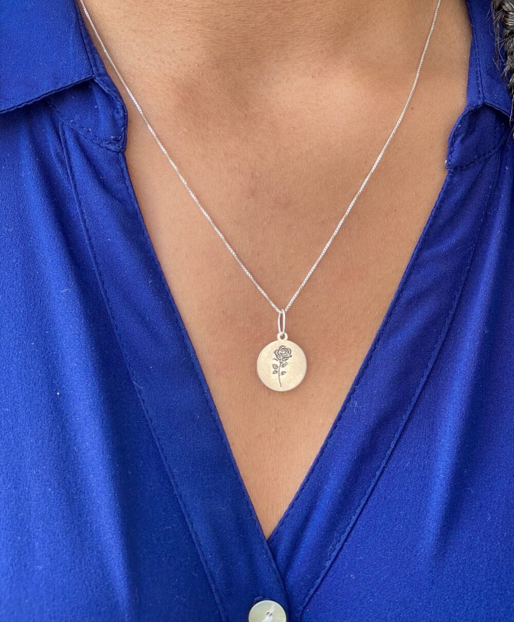 Rose necklace