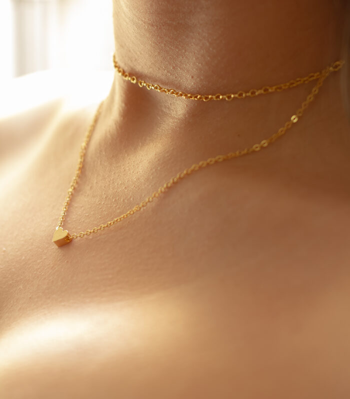 Double Heart necklace