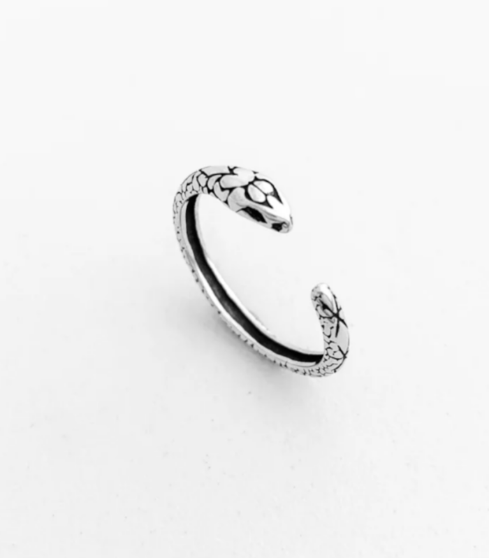 Adjustable snake ring