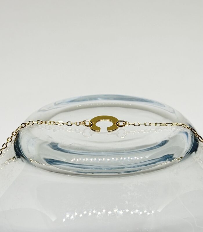 C necklace - Gold plated