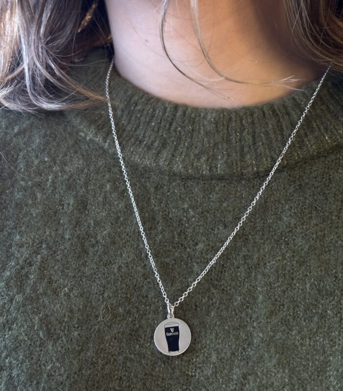 Guinnes Necklace- Sterling Silver